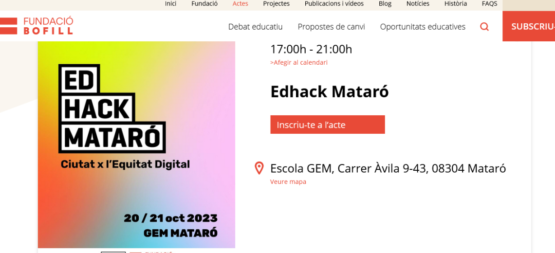 Edhack Mataró 