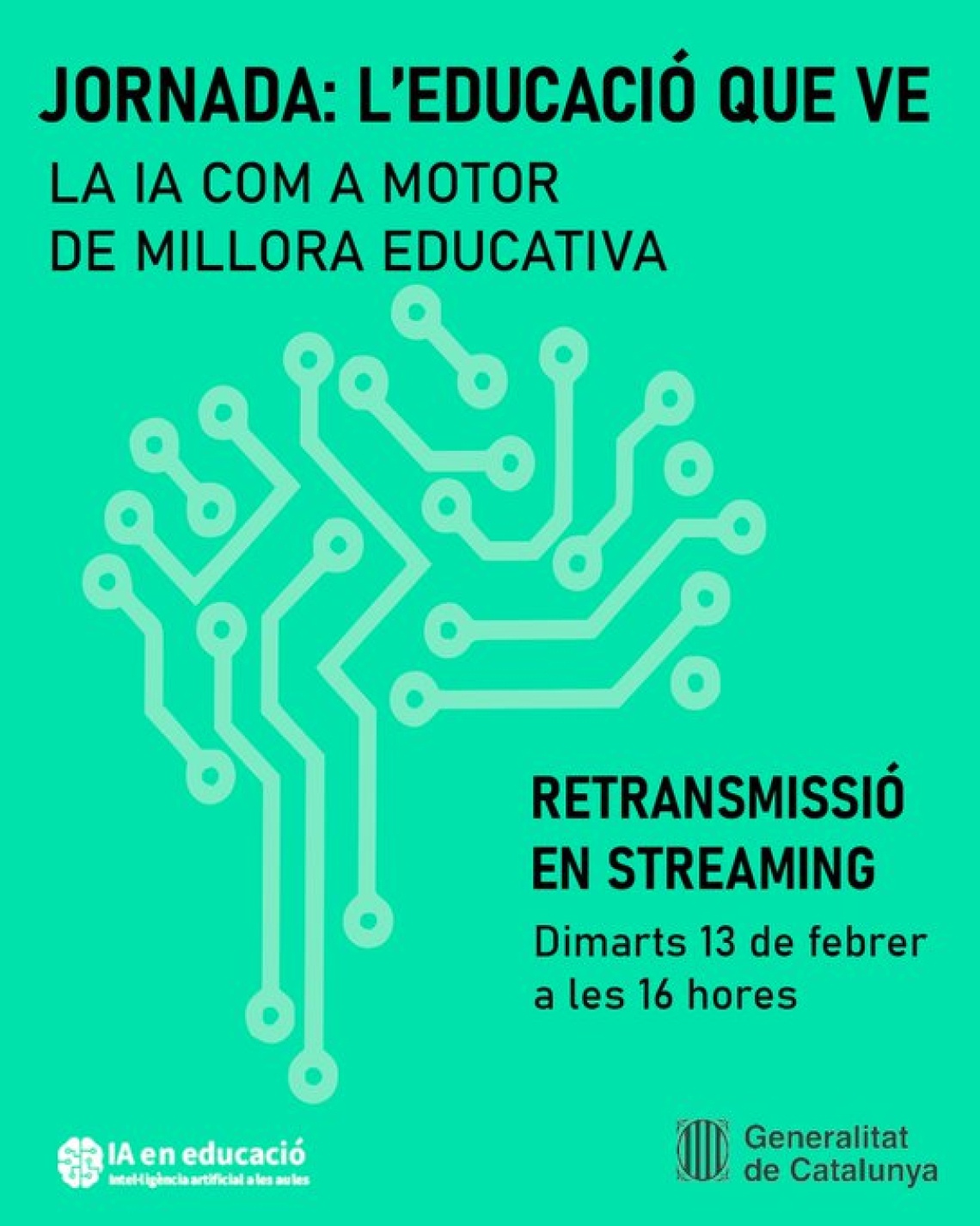 Jornada L'educació que ve: La IA com a motor de millora educativa