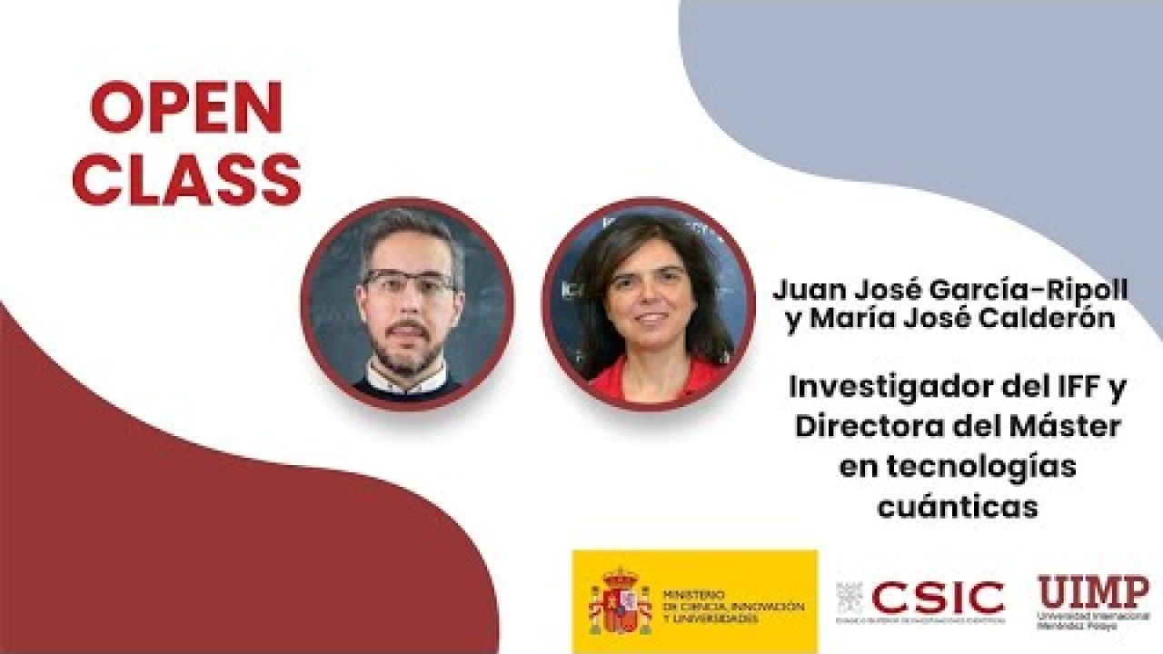 Open Class - Redes cuánticas para ordenadores cuánticos