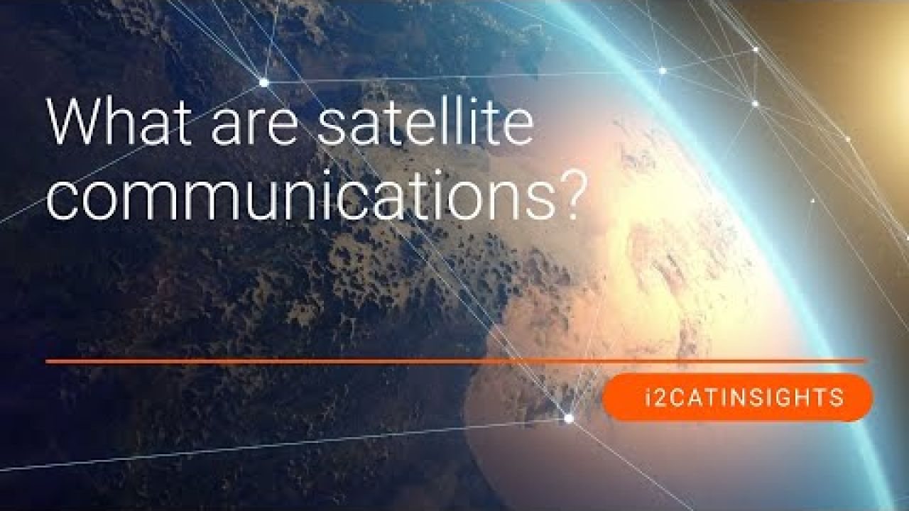 🛰️ "Satellite communications provide the worldwide internet access" #i2CATinsights