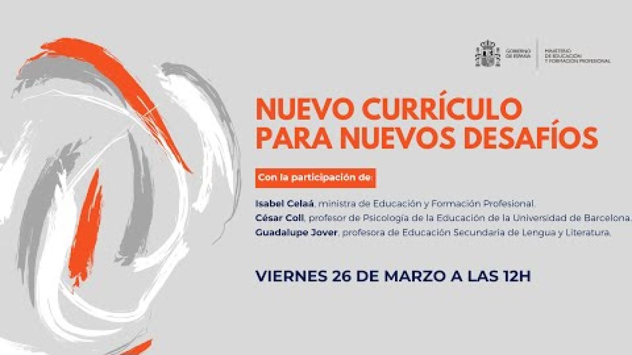 Nuevo currículo para nuevos desafíos. Presentación de las líneas maestras del nuevo currículo