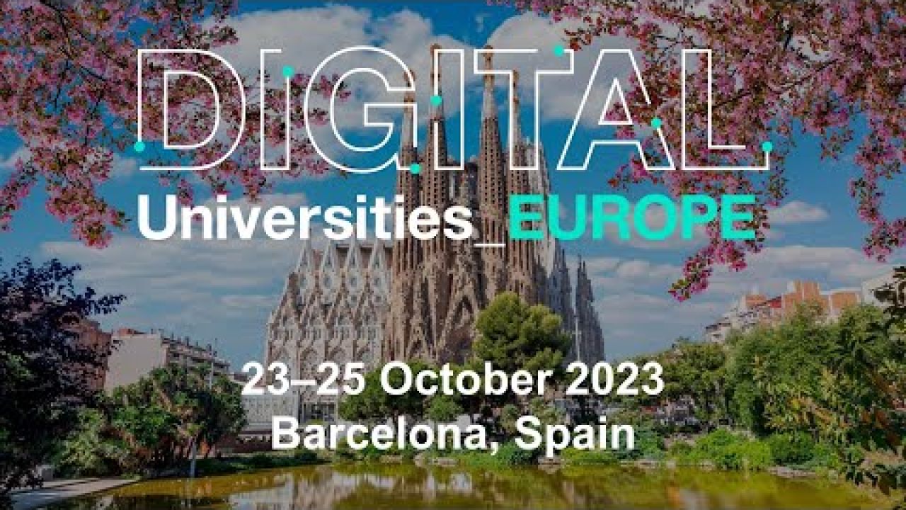 Join us at Digital Universities Europe 2023 in Barcelona