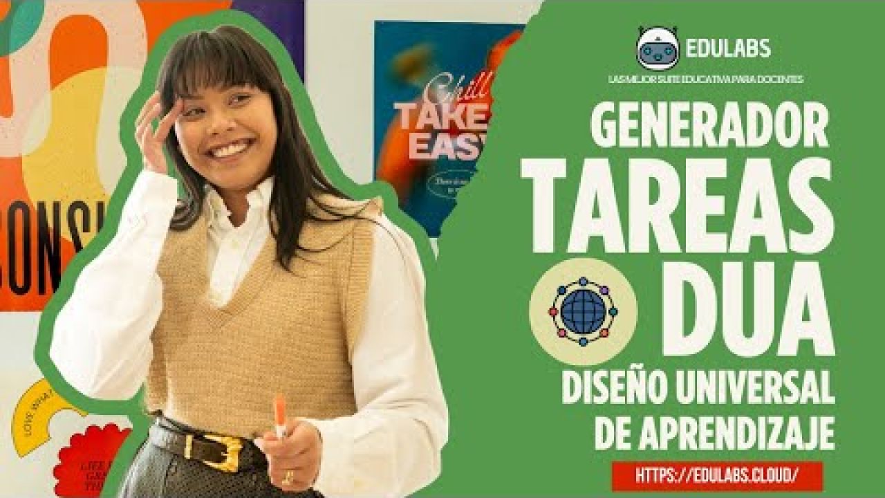 Diseña Tareas Inclusivas con el Generador de Tareas DUA | IA para el Aula