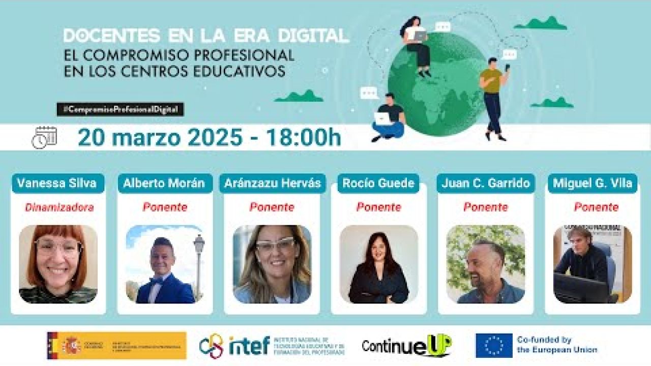 Docentes en la era digital: el compromiso profesional en los centros educativos