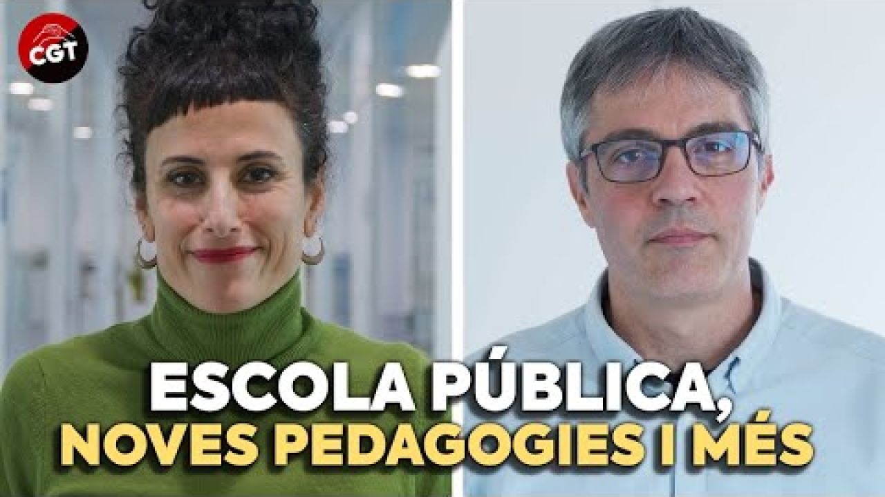 COMMUNIA 02: Educació i (falsa) innovació - Amb Marta Venceslao i Jordi Solé | CGT EN RED