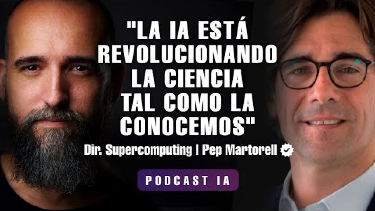 Estamos perdiendo la Guerra de la IA 💣🤖 - Director del Supercomputing Pep Martorell