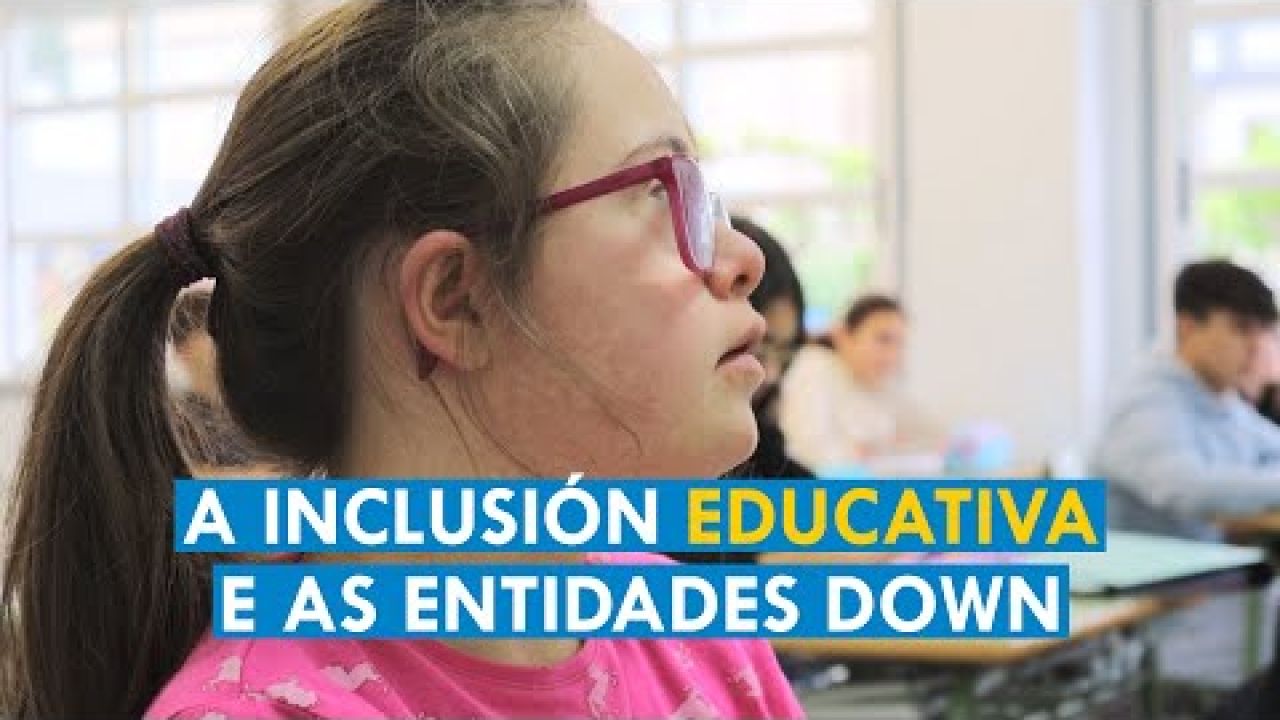 O camiño da inclusión educativa coas entidades Down de Galicia