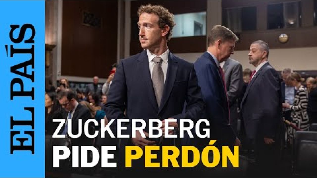 EE UU | Mark Zuckerberg se disculpa con víctimas de explotación infantil | EL PAÍS