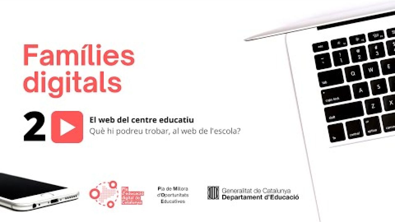 Famílies digitals: El web del centre