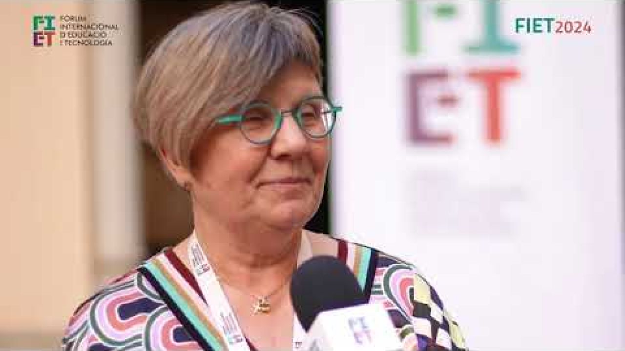 La transformació digital de l'educació a l'era de la IA: Mercè Gisbert al FIET 2024