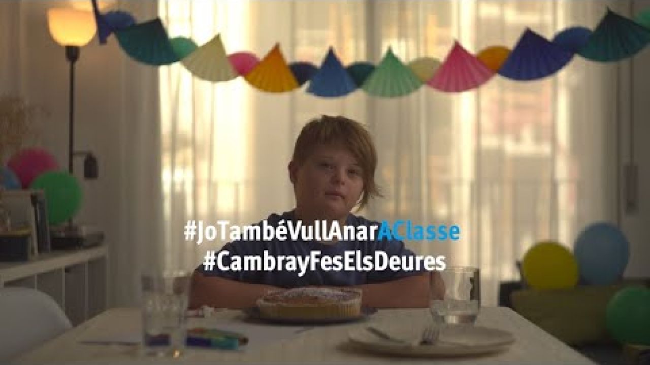 Jo també hi vull anar - Campanya de les famílies en defensa de l'Educació Inclusiva
