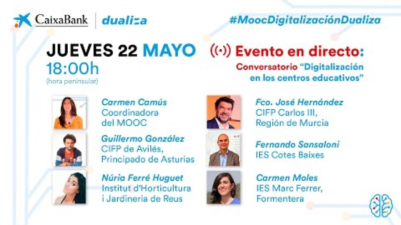 Evento 3: Digitalización en centros educativos | MOOC "Digitalización y Formación Profesional"