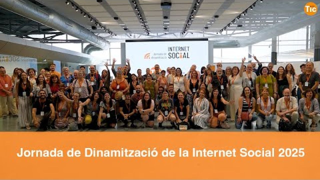 Prop d'un centenar de persones participen en la Jornada de Dinamització de la Internet Social 2025